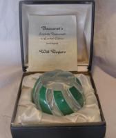 Baccarat paperweight