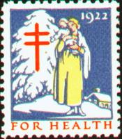 1922 US Christmas Seal