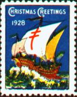 1928 US Christmas Seal