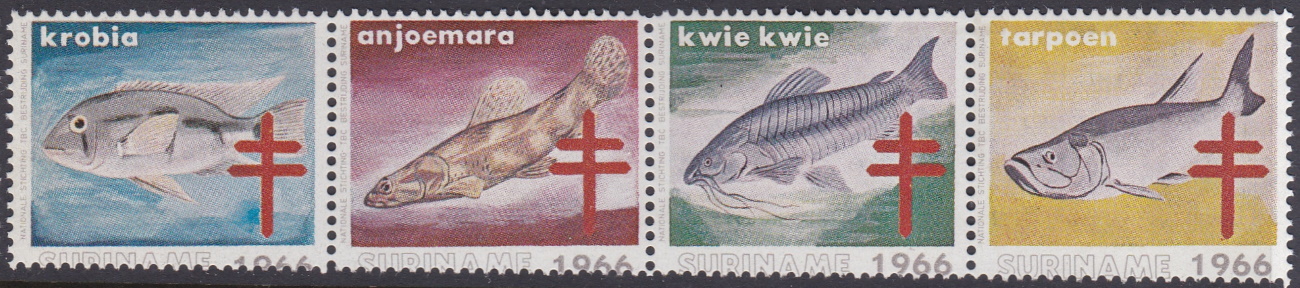 Suriname #7 TB Christmas Seal