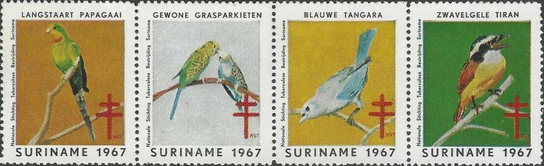 Suriname #9 TB Christmas Seal