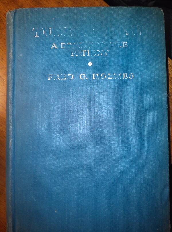 1935 TB Book by Holmes, Director of NTA