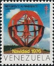 Venezuela #33 TB Christmas Seal