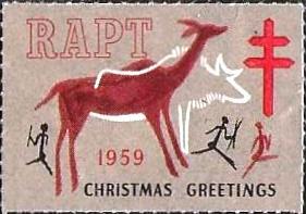 Rhodesia- ZImbabwe #5 TB Christmas Seal